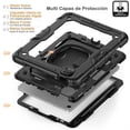 thumbnail image 4 of Funda TEKKU HandleD uso rudo para iPad Air 5 Air 4 Pro 11 Negra A2589 A2316 A2324 A2325 A2072, 4 of 10