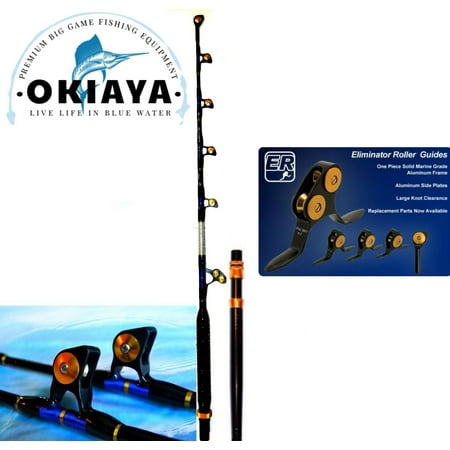 OKIAYA STRAIGHT BUTT 80-130LB VENOM PRO Trolling Rod For PENN OR TIAGRA