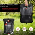 thumbnail image 5 of UHIAGREE Solar Shower Bag,5 Gallons/20L  Portable Camping Shower Bag for Beach Outdoor Traveling, 5 of 7