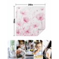 thumbnail image 5 of Cloth Napkins Set of 2 - 20x20 Inches, Pink Spring Floral Washable Reusable Table Napkins, Summer Botanical Watercolor Vintage Soft & Absortbent Dining Napkin for Party Wedding Hotel Restaurant, 5 of 8