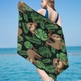 thumbnail image 2 of JeashCHAT Oversized Beach Towel for Kids , 30"x60" Animals Theme Multi-Purpose Towel, Extra Large Big Pool Swim Travel Soft Towels Blanket for Camping Swim Spa, 2 of 4