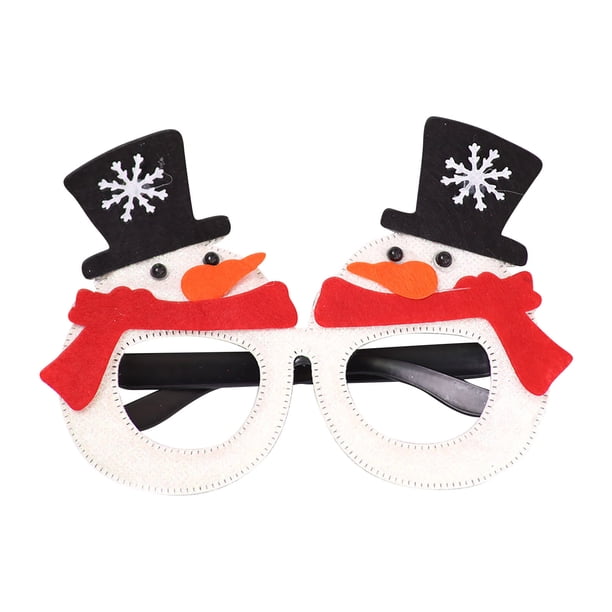 Xihbxyly Productos Fabricados Únicamente En Ee. Uu. Marco de Gafas Navideñas, Gafas Estéreo, Decoración para Adultos y Niños.