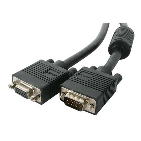 UPC: 0065030773263 | StarTech 6  Coax High Resolution HD15 Male/Female VGA Monitor Extension Cable MXT101HQ