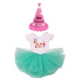 thumbnail image 3 of Traje de cumpleaños de princesa de muñeca de 18 pulgadas para ropa de muñeca americana Regalos para niños Verde claro Sunnimix Vestido de muñeca americana, 3 of 5