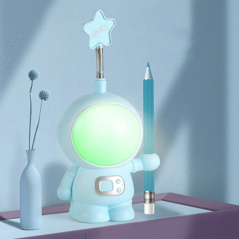 Astronaut USB Nachtlicht Kreative Dimmbare Space Man Schreibtischlampe  Augenschutz Stifthalter Für Studenten Studie Lesen Buch Lichter Von 3,18 €