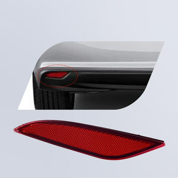 Rear Bumper Reflector LH Driver Side 23174489 For Chevrolet Malibu 2016-2022 Red
