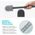 thumbnail image 3 of RV Toilet Bowl Brush, Toilet Brush Silicone Won't Damage Toilets, Wall Mounted Toilet Brush-Anti-Roll, Anti-Drip Design, Suitable for RV Travel Trailers and Campers, Made by RVers for RVers, 3 of 4