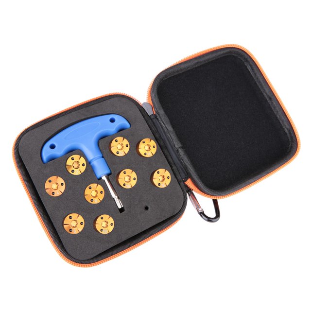 Tornillo de peso de golf, peso de cabeza de golf duradero de acero inoxidable de 2-18 g, pesas portátiles para palos de golf para practicar accesorios