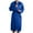Blue, variant on Khaki Men’s Satin Robe Lightweight, Men's Lace-up Bathrobes Male Casual Loungewear