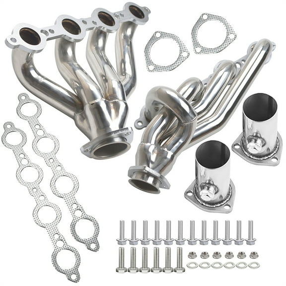 Panlongic Stainless Steel Manifold Headers For 1982-2004 Chevy S10 Blazer LS1 Sonoma Engine Swap
