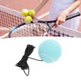 thumbnail image 1 of Tennis Training Ball with String, Rubber Thick Felt Easy to Use Tennis Trainer Balls Self Practice Trainer Tool Compact and Portable Tennis Trainer Replacement Tool, 1 of 7