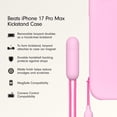thumbnail image 2 of Funda Beats para iPhone 17 Pro Max con soporte y MagSafe rosa, 2 of 6