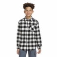 thumbnail image 5 of Levi's Youth Boy Flannel & Thermal 2-Pack Top Set (Black, XS-5/6), 5 of 7