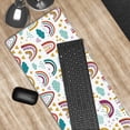 thumbnail image 6 of Rainbow Cartoon XXL Gaming Mouse Pad 35.4 x 15.7 Inch Large Desk Mat with NonSlip Rubber Base and Stitched Edges, Waterproof and Vibrant for Laptop, Keyboard, and Computer, 6 of 6