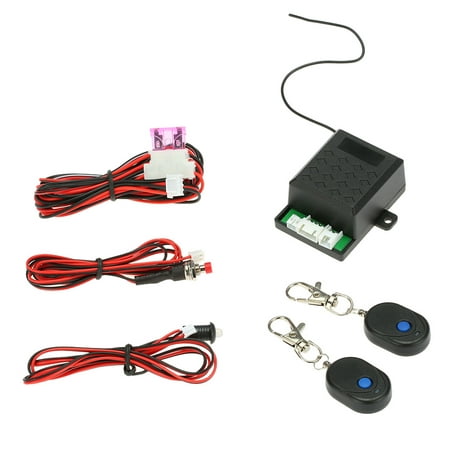 Universal Car Immobilizer Anti Theft Security System Alarm Protection with 2 Remote
