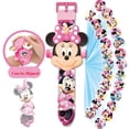thumbnail image 3 of Disney-reloj electrónico de Marvel para niños, pulsera con proyección de figuras de acción de dibujos animados de Spiderman, Frozen, Minnie Princess, juguete, 3 of 4