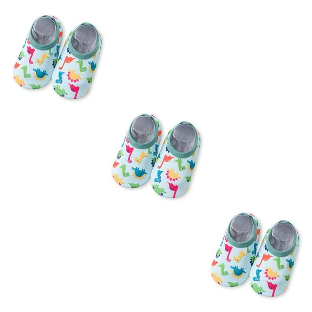 Sonducket 1 par de zapatillas deportivas para niños pequeños, suela de silicona antideslizante, zapatos de natación para exteriores, botas de Type1 NO1