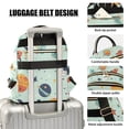 thumbnail image 3 of FORMRS Mini Backpack Purse for Women Quilted Travel Daypack Casual Shoulder Bag, Space Patterns, 3 of 7