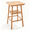 Teak, variant on ZEOPHOL Outdoor Bar Table, 2-Tier HDPE Bar Height Table with Storage Shelf, Tall Patio Pub Table for Backyard, Poolside & Balcony Navy Blue