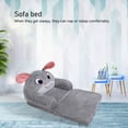 thumbnail image 3 of Sofá Plegable para Niños ANGGREK Sofá Cama Plegable Suave de Dibujos Animados con Reposabrazos, 3 of 8