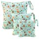 thumbnail image 1 of Bolsas de pañales de tela seca y húmeda: paquete de 3 bolsas de viaje lavables, bolsa húmeda impermeable, bolsa de gimnasio reutilizable para playa, piscina, trajes de baño y ropa, 1 of 5
