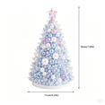 thumbnail image 3 of Dreamy Beaded Christmas Tree DIY Kit, Perfect for Decorating Home Office or Workspace with a Unique Handmade Festive Touch (Purple), 3 of 4