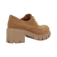 thumbnail image 3 of Zapato Mujer Kipon Vestir Oxford Tacón Ancho cafe 24.5, 3 of 6