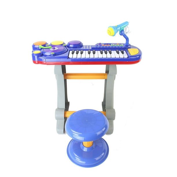 DJ Sound Synthesizer Kid's Children's Toy Keyboard Musical Instrument ...