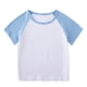 thumbnail image 4 of Odeerbi 1-11 Años Conjuntos de Pijama de Verano Para Niños Y Niñas Camisa de Raglán de Algodón de Manga Corta Pantalón Corto Conjunto de Dos Piezas Suave, 4 of 4