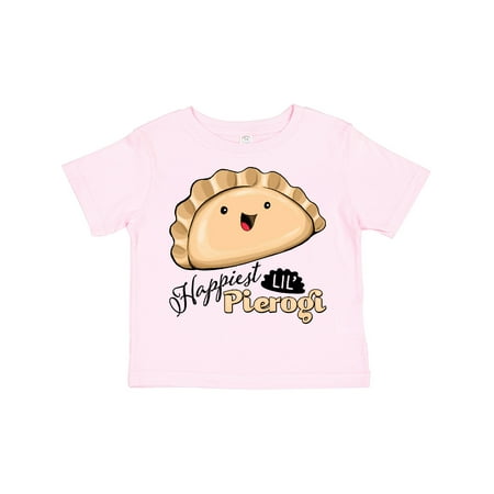 

Inktastic Happiest Lil Pierogi Gift Toddler Boy or Toddler Girl T-Shirt