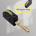 thumbnail image 2 of 10pcs 4 Mm Conector Plátano Oro 32 A Soldadura Sin, 2 of 7