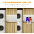 thumbnail image 3 of JTWEEN 2Pcs Laundry Detergent Drip Catcher/Cup Holder,Foldable and Adjustable Laundry Detergent Drip Catcher to Prevent Mess, 3 of 8