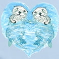 thumbnail image 2 of CafePress - Sea Otters Holding Hands Infant Bodysuit - Baby Light Bodysuit, Size Newborn - 24 Months, 2 of 4