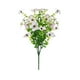 thumbnail image 1 of ¡Venta caliente! Flores artificiales al aire libre y plantas verdes Guía de disparo de arreglo violeta de 7 cabezas, 1 of 3