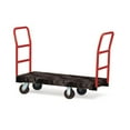 thumbnail image 5 of Rubbermaid Commercial FG443610BLA Heavy-Duty 1200 lbs. Capacity 24 in. x 48 in. Platform Truck - Black, 5 of 6