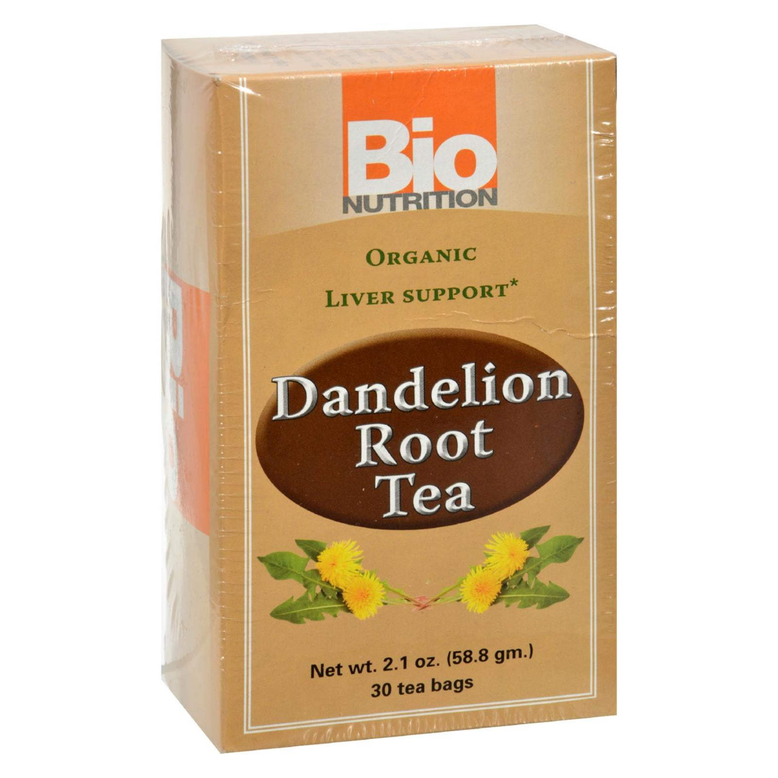 Bio Nutrition Tea Dandelion Root, 30 Bags - Walmart.com