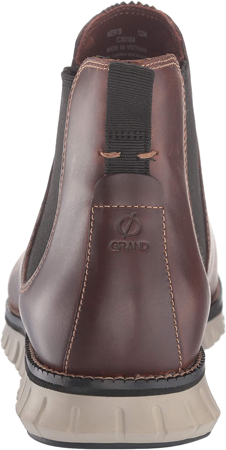 Cole Haan ZEROGRAND Chelsea Waterproof Boot Mens Size 9.5 Bourbon Dark Brown Cole Haan Mens Zerogrand Chelsea Waterproof Boot Wp Bourbon  main image 3