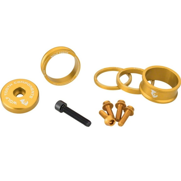 Wolf Tooth BlingKit Headset Stack Spacer - Gold