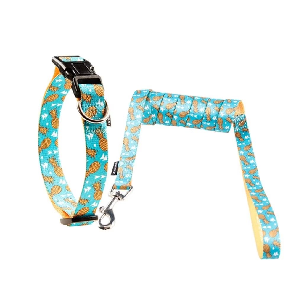 LOEFME Dog Collar and Leash Set Adjustable Dog Collars for Small Girl