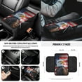 thumbnail image 6 of Jeiento Eagle Car Seat Covers Full Set with Steering Wheel Cover Safe Belt Pads Handbrake Cover Set Coasters Garbage Bin Rear View Mirror Cover American Flag Center Console Cover 14PCS Auto Accessory, 6 of 7