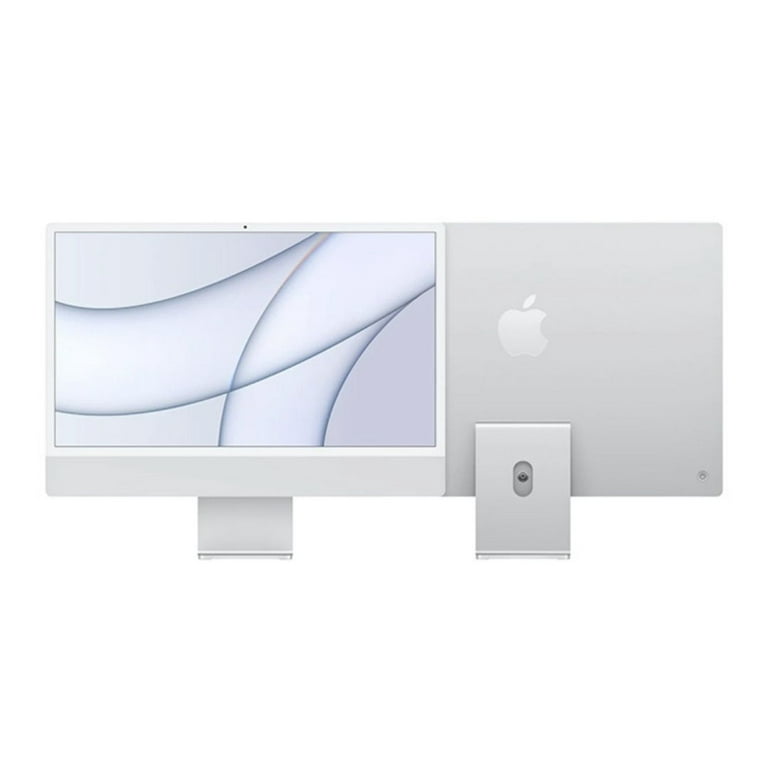 Apple iMac 24-inch All-in-One Desktop Computer MGTF3LL/A, 3.2GHz Apple M1,  8-Core CPU 7-Core GPU, 8GB RAM 256GB,Silver -A Grade