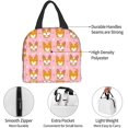 thumbnail image 3 of Sunyuer Girls Cute Corgi Pattern Insulated Waterproof Oxford Cloth Reusable Lunch Bag, 3 of 7