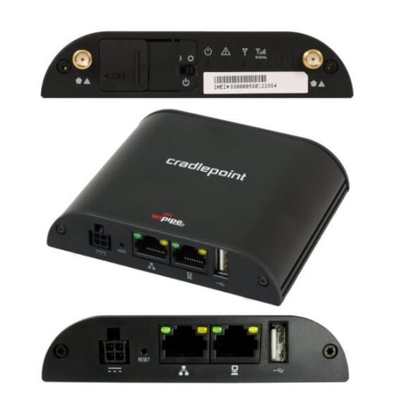 Cradlepoint IBR650LPE-AT 4G LTE Cat 4 w/ 3G Fallback with Cellular Failover AT&T Certified