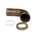 thumbnail image 2 of Highcraft 20-19122 Slip Joint Waste Bend for Tubular Drain Applications, 1-1/2 in. x 12 in., 20GA Brass, 2 of 6