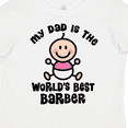 thumbnail image 4 of Inktastic My Daddy Worlds Best Barber Girls Toddler T-Shirt, 4 of 5