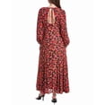thumbnail image 2 of CeCe womens  Printed Maxi Dress, l, Black, 2 of 3