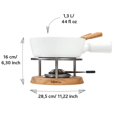 thumbnail image 5 of Set de fondue Boska Bianco - para 875 gramos de queso fundido - 1,3 L, 5 of 5