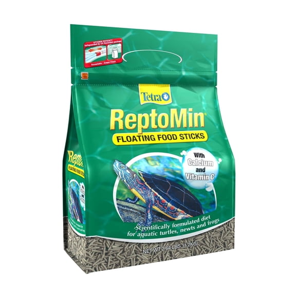 ReptoMin Floating Food Sticks For Aquatic Turtles, Newts & Frogs, 1.2kg