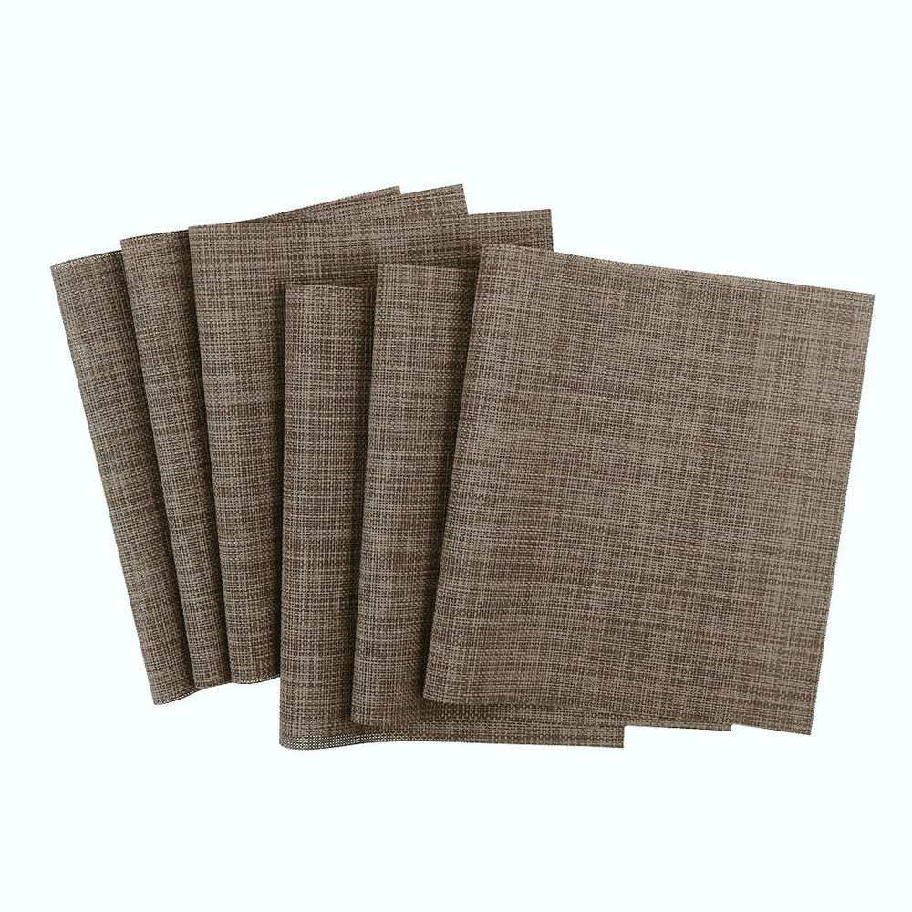 Placemats, Heat Insulated Place Mats Stain Resistant Antislip Washable