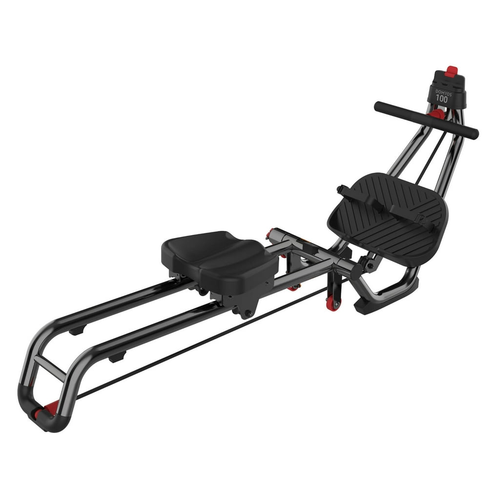 Decathlon - Domyos 100, Exercise Fitness Rowing Machine, foldable with